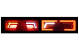 Set lampi stop spate stanga si dreapta LED, pozitie neon, 12-24V, 6 functii - Img 4