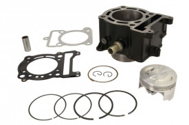 Set motor, cilindru , piston, segmenti si set garnituri 4T , capacitate 180cc compatibil cu Yamaha Majesty 125 Tuning 180 Cm3 - Img 1