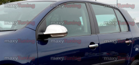 Set ornamente cromate manere portiere compatibile SKODA OCTAVIA 1996-2010, SUPERB II 2001-2008, FABIA 1999-2007 - Img 4