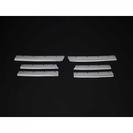 Set ornamente inox grila centrala VW Touran 2003-2006, VW Caddy 2007-2009