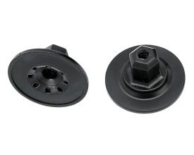 Set Piulite din plastic cu flansa saiba lata fixare scut caroserie, motor, protectii sasiu, pasaje roti, in special gama VAG Audi Seat VW Skoda, 5 bucati - Img 2