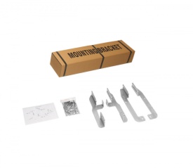 Set praguri trepte laterale cu suporti compatibil Isuzu D-Max 2020->, SLine Design, negru cu margine cromata - Img 2