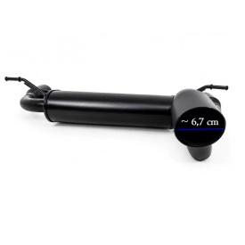 Sistem de evacuare dubla compatibil cu Jeep Wrangler Rubicon JK 2007-2017 - Img 8
