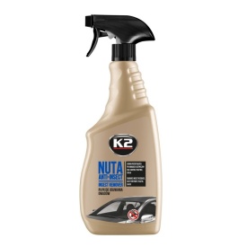 Solutie auto curatat urme insecte K2 NUTA INSECT 750ml cu pulverizator - Img 1