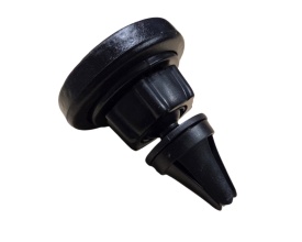 Suport telefon magnetic STM808, prindere la ventilatie, rotatie 360 grade, culoare negru - Img 2