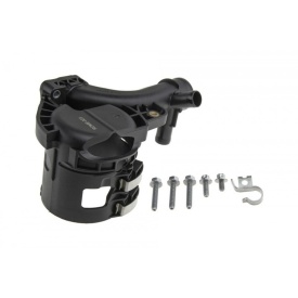 Teava de legatura conducte racire, cot flansa lichid racire, suport filtru combustibil compatibil Mercedes C W204 2008-2014, W205 2013-2015, Clasa E W212 2009-2016, Sprinter 906 2006-2018, non facelift  - Img 3