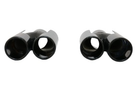 Tobe Ornamente compatibil cu sistemul de evacuare BMW BMW E60 E90 E92 E93 F10 F30 M3 M5 M6 ACS Look Negru Lucios - Img 6