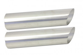 Tobe Ornamente compatibil cu sistemul de evacuare Chrome Mat Mercedes W463 G-Class 1998-> - Img 4