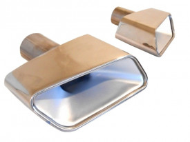 Tobe Ornamente compatibil cu sistemul de evacuare Mercedes S-Class W221 S350 2005-2009 - Img 3