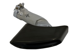 Tobe Ornamente Sistem de evacuare compatibil cu BMW X6 E71 2008-2014 V8 Design Negru - Img 7