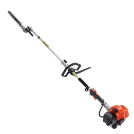 Unelte de tuns multifuncționale 6 in 1, trimmer de gard viu pe benzina, masina de taiat buruieni, trimmer cu fir, fierastrau cu lant, foarfeca cu drujba si tija extensibila - Img 12