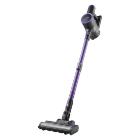 Aspirator fara fir, aspirare puternica de 25KPA, aspirator reincarcabil anti-incurcare cu recipient de praf, aspirator de mana usor cu autonomie de 35 de minute pentru casa, covoare, par de animale, podele dure - Img 10