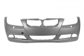 Bara auto fata compatibil cu BMW E90 2005-2008 cu gauri pentru lampa de ceata, cu gauri pentru spalator de faruri