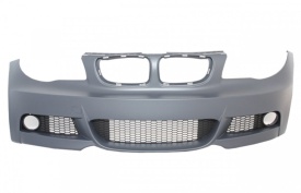 Bara Fata compatibil BMW Seria 1 E81 E82 E87 E88 2004-2011 M-Technik M-tech Design, cu proiectoare incluse - Img 3