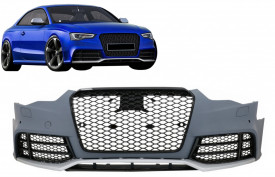Bara Fata compatibil cu Audi A5 8T Facelift 2012-2016 RS5 Design cu Grile - Img 8