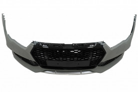 Bara Fata compatibil cu Audi A7 4G Facelift 2015-2018 RS7 Design cu Grile - Img 5