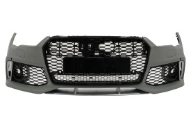 Bara Fata compatibil cu Audi A7 4G Facelift 2015-2018 RS7 Design cu Grile - Img 6