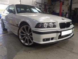 Bara fata compatibil cu BMW Seria 3 E36 1992-1998 M3 Look Fara Proiectoare - Img 6