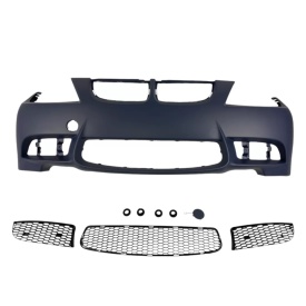 Bara Fata compatibil cu BMW Seria 3 E90 E91 2004-2008 Non LCI M3 Design cu grile fara locas Proiectoare - Img 2