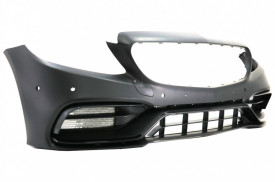 Bara Fata compatibil cu Mercedes C-Class W205 S205 A205 C205 Limousine T-Model Coupe Cabriolet (2014-2020) C63 Design - Img 5