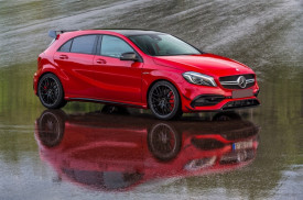 Bara Fata compatibil cu Mercedes Clasa A W176 2012-2018, A45 Design Facelift Look - Img 3