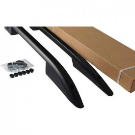 Bare longitudinale Premium compatibil cu Citroen JUMPY 2017->, Citroen Spacetourer 2017-> caroserie medie, culoare negru, aluminiu - Img 3