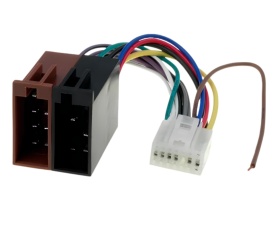 Cablu adaptor conector radio ISO, ZRS-84, pentru modelele Kenwood, mufa 14 pini