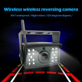 Camera auto WI-FI rezolutie HD pentru marsarier / frontala cu Nightvision 12-24V WIFI - Img 4