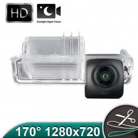 Camera marsarier HD, unghi 170 grade cu StarLight Night Vision pentru VW Golf 6, Golf 7, Passat B7, Amarok, Polo 5