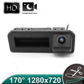 Camera marsarier HD, unghi 170 grade cu StarLight Night Vision pentru Skoda Kodiaq, Karoq, Rapid, Scala