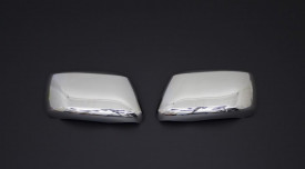 Capace cromate de oglinda compatibil NISSAN NAVARA 2006-2009, plastic ABS - Img 2