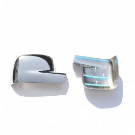 Capace cromate de oglinda compatibil VW T5 Transporter / Caravelle / Multivan 2004-2010, plastic ABS, pentru volan pe dreapta - Img 5