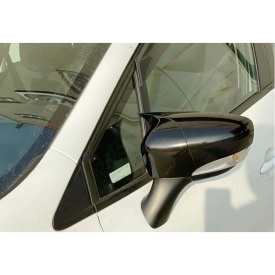 Capace oglinda compatibile cu Renault Clio IV 2012-2019, Renault Captur 2013-2019 Negru lucios Batman Style - Img 5