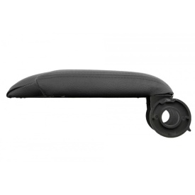Clapeta capac cotiera cu buton compatibil BMW Seria 3 E46 1999-2005, culoare gri piele ecologica - Img 5