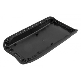 Clapeta capac cotiera cu buton compatibil Honda Civic 2005-2013, material piele ecologica, culoare negru - Img 2