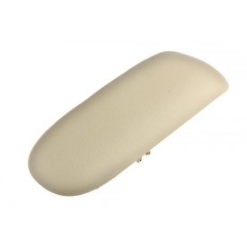 Clapeta capac cotiera cu buton compatibil MINI Cooper 2002-2006, culoare bej piele ecologica