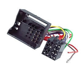 Conector adaptor cablaj radio auto ISO, cod ZRS-AS-24B, Audi, Seat, Skoda, VW