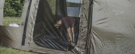 Cort camping gonflabil, tip tunel, Easy Camp Kullen 6 Air, 600x380x200 cm, pentru 6 persoane - Img 8