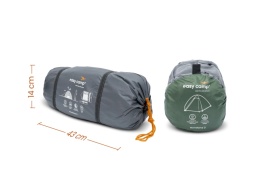 Cort camping tip cupola pentru 3 persoane, 280x230x120 cm, Easy Camp Tent Rondane 3 - Img 12