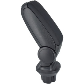 Cotiera auto compatibil Mini R56 2006-2014, material textil negru - Img 3