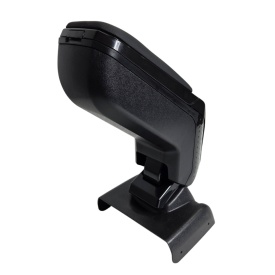 Cotiera auto neagra cu buzunar compatibila Ford Focus III 2011-2018, piele ecologica - Img 6