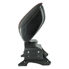 Cotiera auto universala neagra si cusatura neagra - Img 5