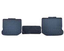 Covorase auto cauciuc compatibile cu VW Golf 4 IV 1998-2004, VW Bora 1998-2005, New Bettle 1997-2005 - Img 2