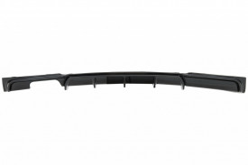 Difuzor Bara Evacuare Stanga compatibil cu BMW Seria 3 F30 F31 2011-> M Performance Design Negru Lucios - Img 3