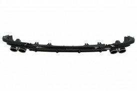 Difuzor Bara Spate compatibil cu Audi A5 F5 Facelift S-Line 2020-> Negru Lucios - Img 3