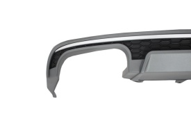 Difuzor Bara Spate compatibil cu Audi A6 4G Facelift 2015-2018 S6 Design - Img 4