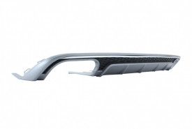 Difuzor Bara Spate compatibil cu Audi A6 4G Facelift S-Line 2015-2018 S6 Design - Img 4