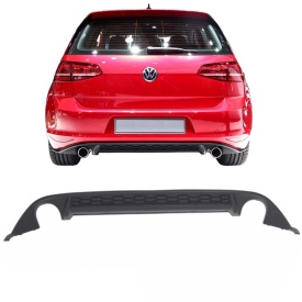 Difuzor Bara Spate compatibil cu VW Golf 7 VII 2012-2017 GTI Look - Img 6