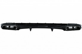 Difuzor Bara Spate cu Tobe Ornament compatibil cu Mercedes E-Class W213 S213 Standard 2016-2020 E63 Design - Img 3