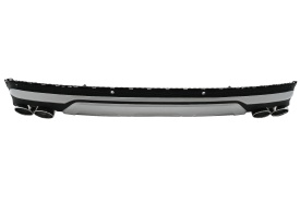 Difuzor Bara Spate Evacuare Dubla compatibil cu Audi Q7 SUV 4M Facelift 2020-> - Img 6